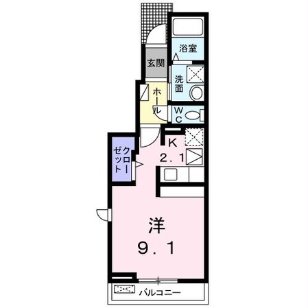 アモリールの物件間取画像